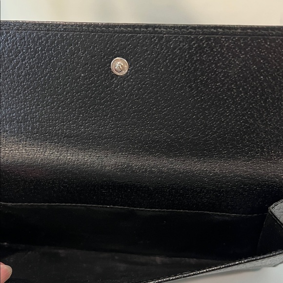 Gucci Black Leather Long Wallet with COA - Picture 12 of 12